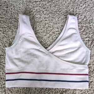 Zyia Pink Waffle Wrap BrA